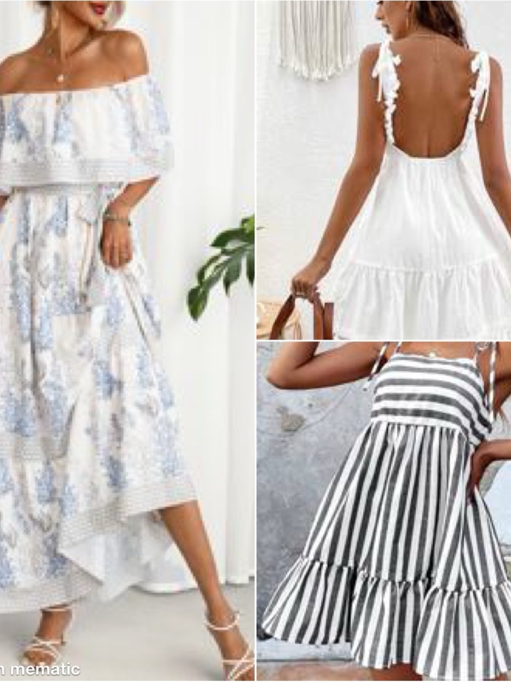 Women's Summer travel capsule. 3 dresses one low price - Picture 1 of 4